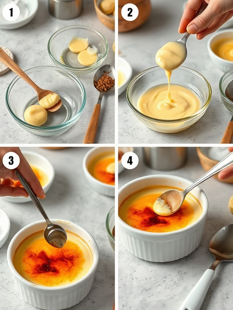 recette crème brûlée traditionnelle preparation