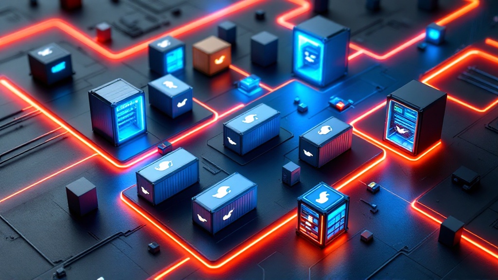 Dashboard displaying various Docker containers for home server self-hosting setup