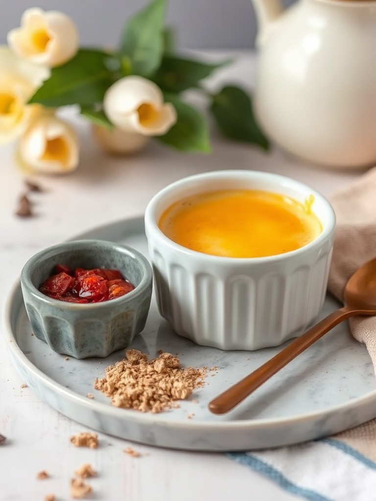 recette crème brûlée vanille ingredients