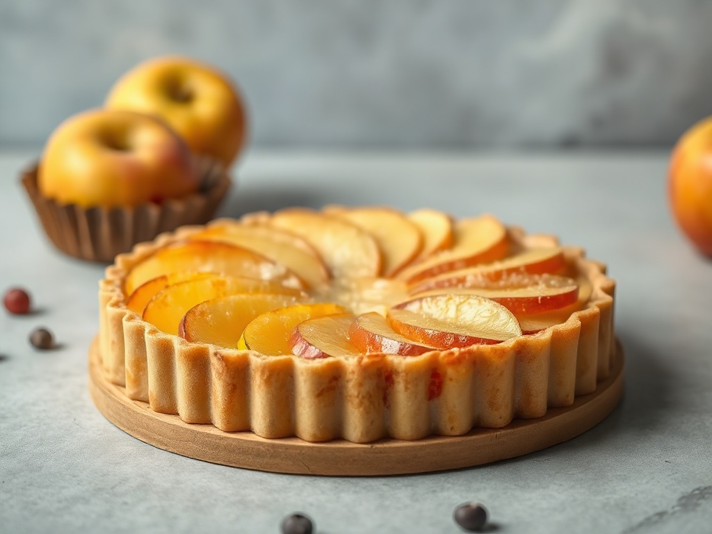 Découvrez la délicieuse tarte aux pommes classique