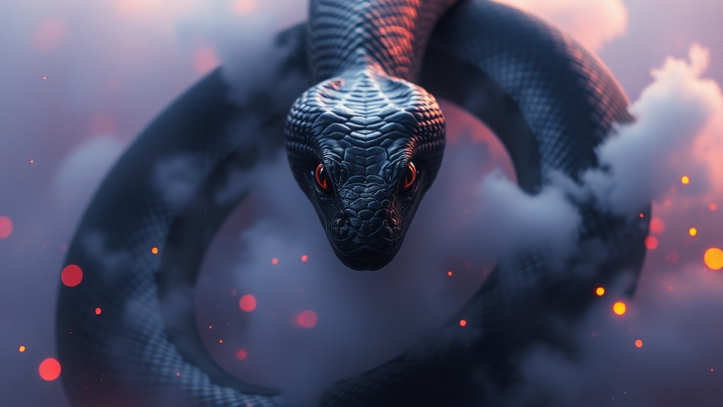 Sonhar com Cobra Preta: Significado Espiritual e Aviso