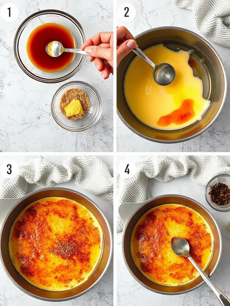 crème brûlée maison recette preparation
