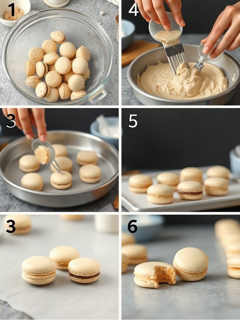 recette macarons facile preparation