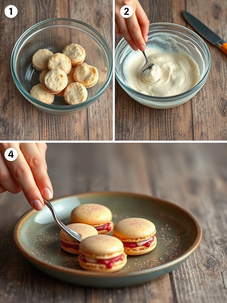 recette macarons facile preparation