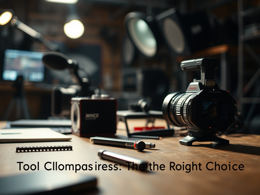 AI video production tools comparison chart for choosing the best software options