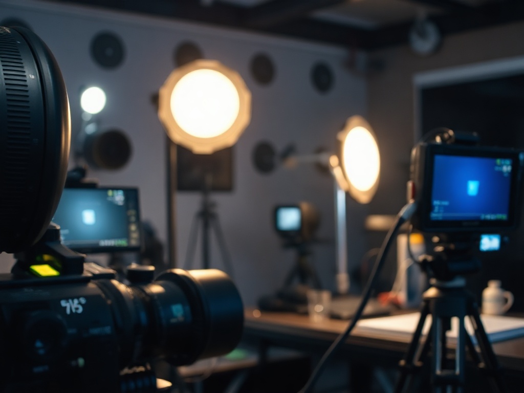 Illustration of AI video production tools comparing different formats in a tech blog.