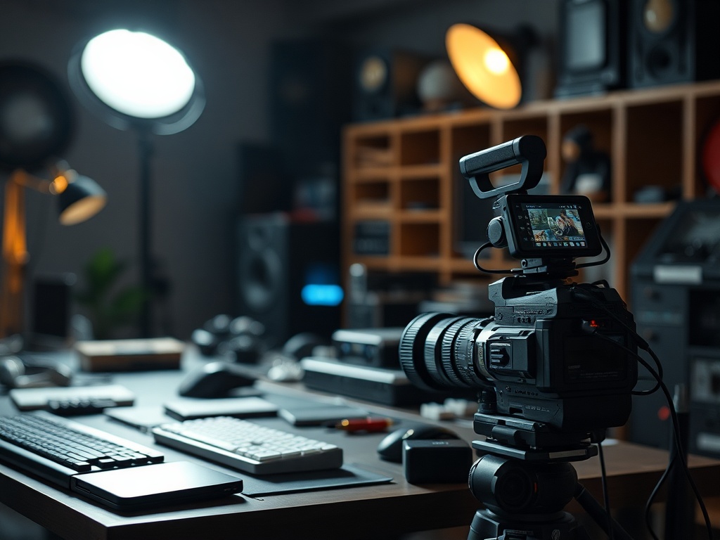 Illustration of three effective AI video production tools for content creators and marketers
