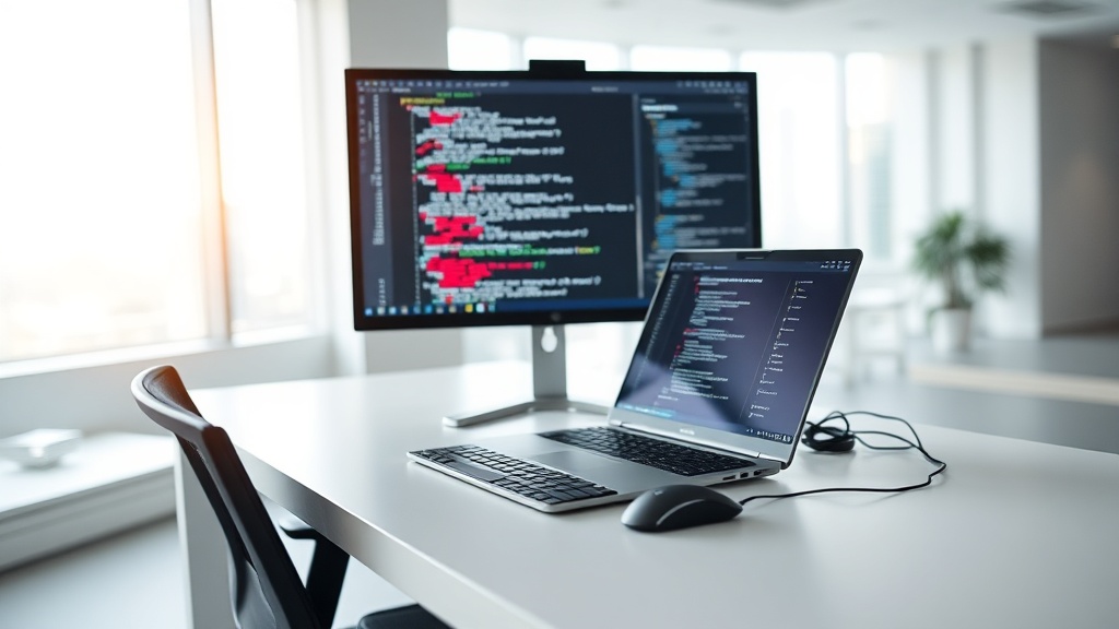 AI-powered developer productivity software interface showcasing code optimization tools for 2026