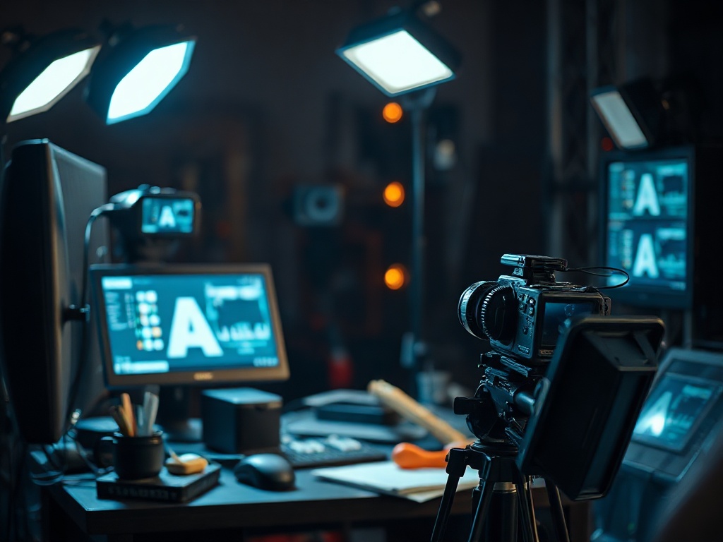 Illustration of AI avatar video production highlighting common amateur mistakes in AI-generated videos