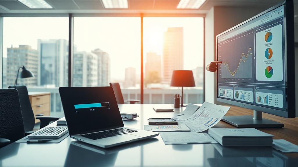 AI bottleneck analysis in business workflow with futuristic digital interface and data visualization for 2026