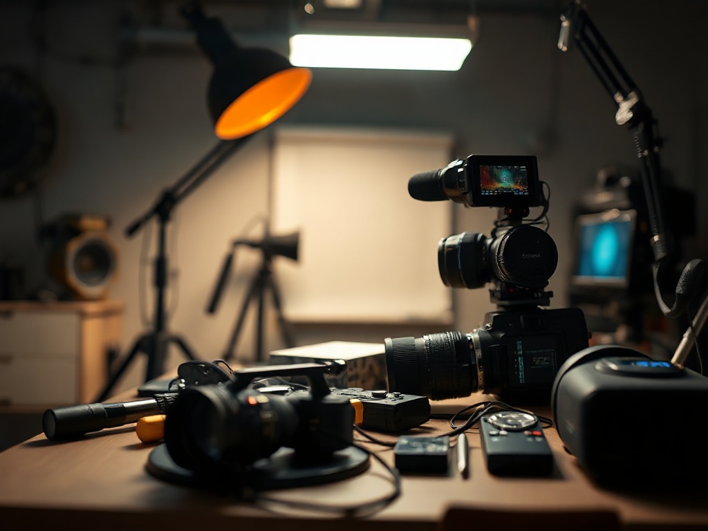 Illustration of three AI video tools essential for consultants in AI video production
