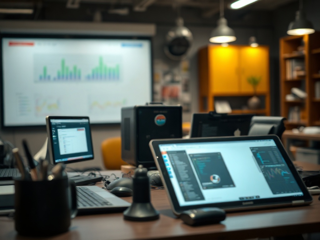 Illustration of AI tools and software for effective AI-assisted development in production environments