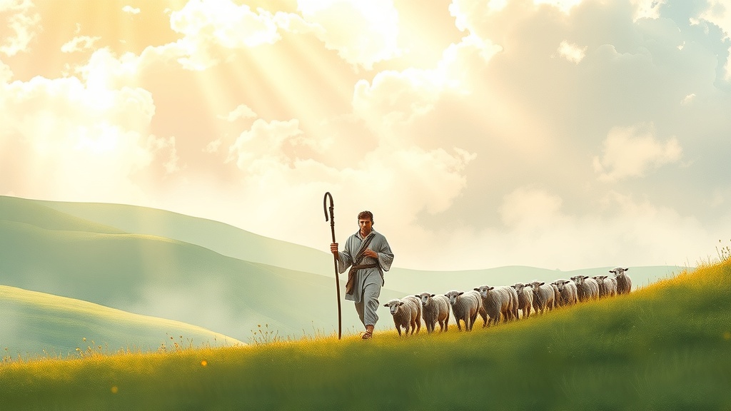 Salmo 23: Confiança em Deus como Pastor Divino