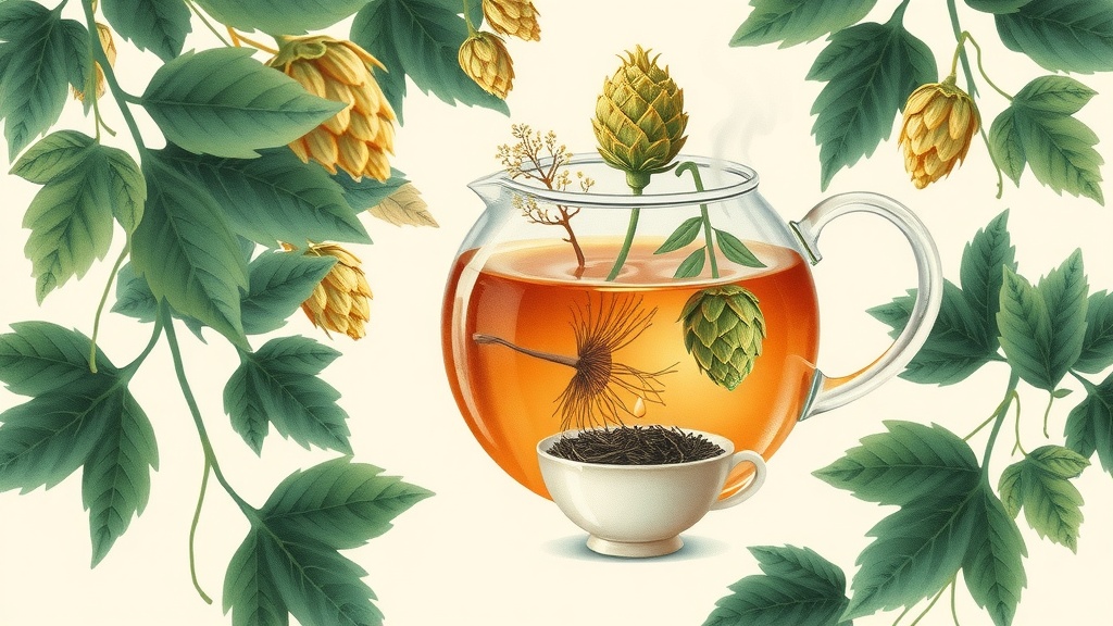 Chá de Lúpulo: Benefícios para Dormir e Relaxar