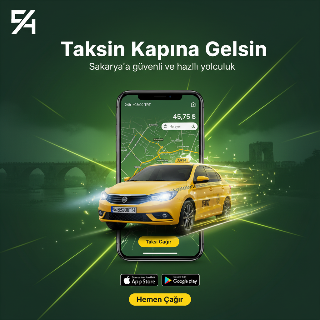 bana taksi özelliği için görsel oluştur