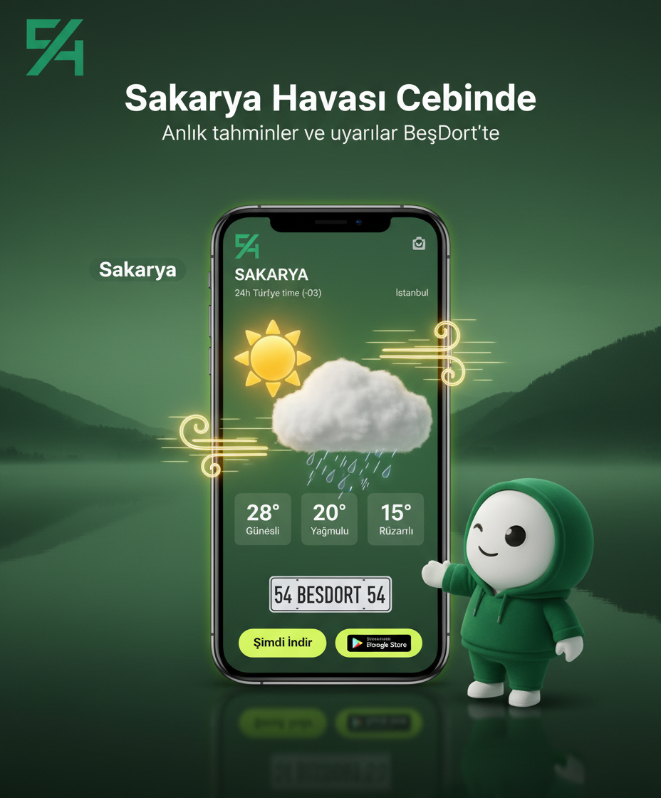 hava durumu özelliğimiz için bir görsel oluştur