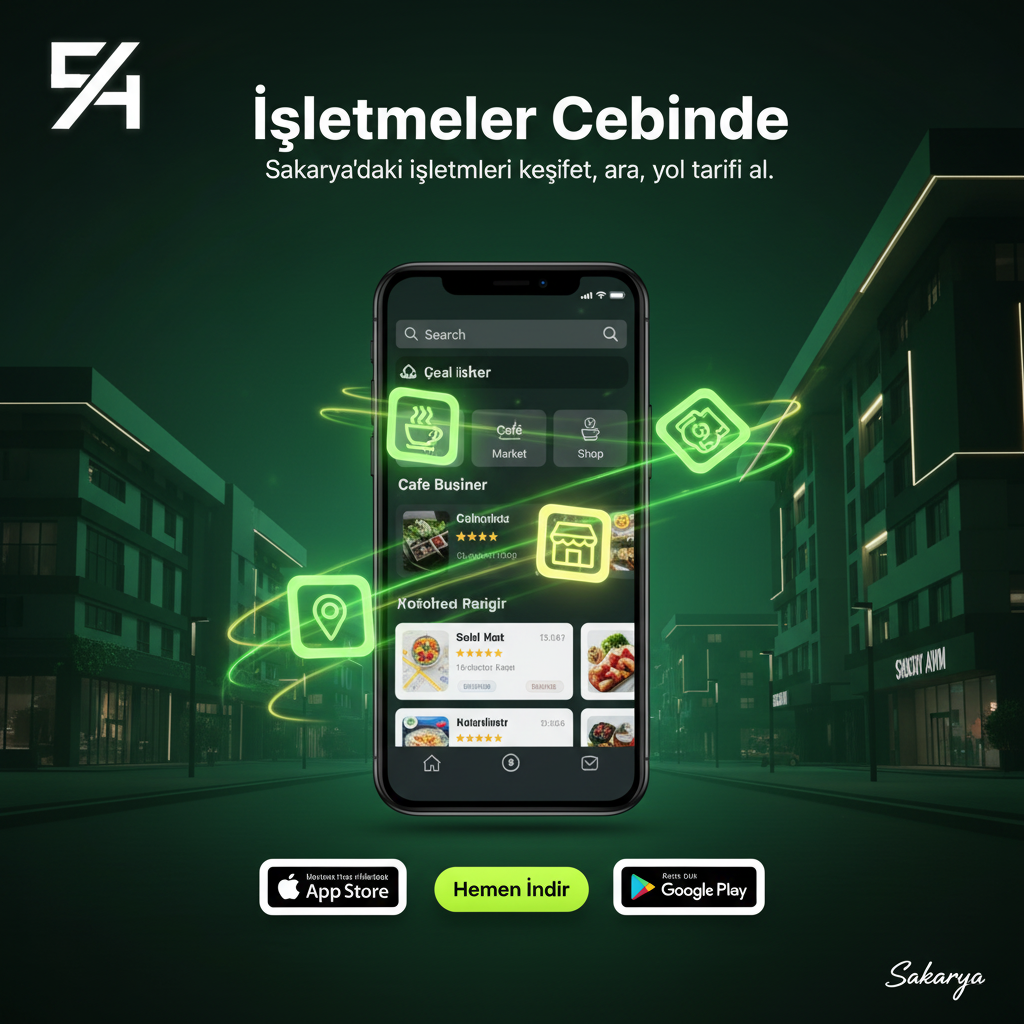 İşletmeler özelliğimiz için bir görsel oluştur