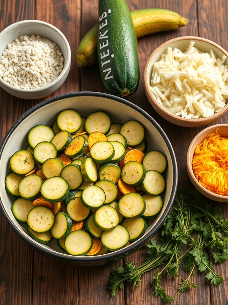 gratin de courgettes ingredients