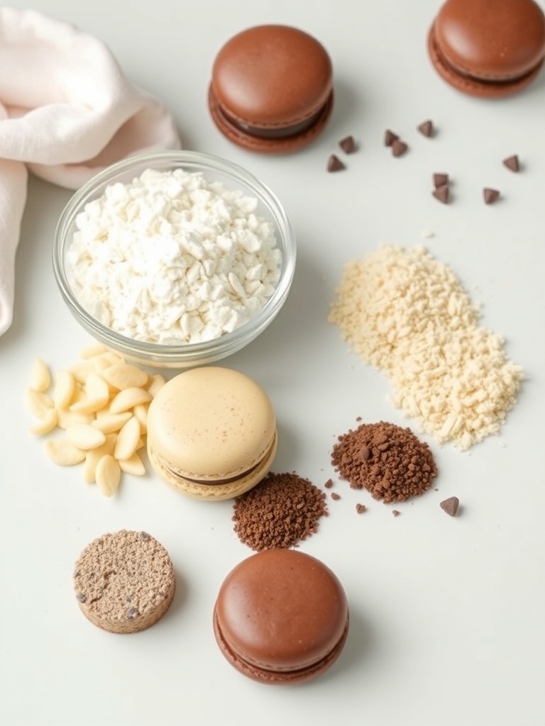 recette macarons chocolat ingredients