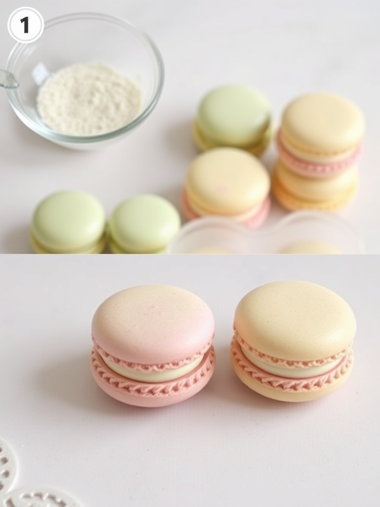 macarons maison recette preparation