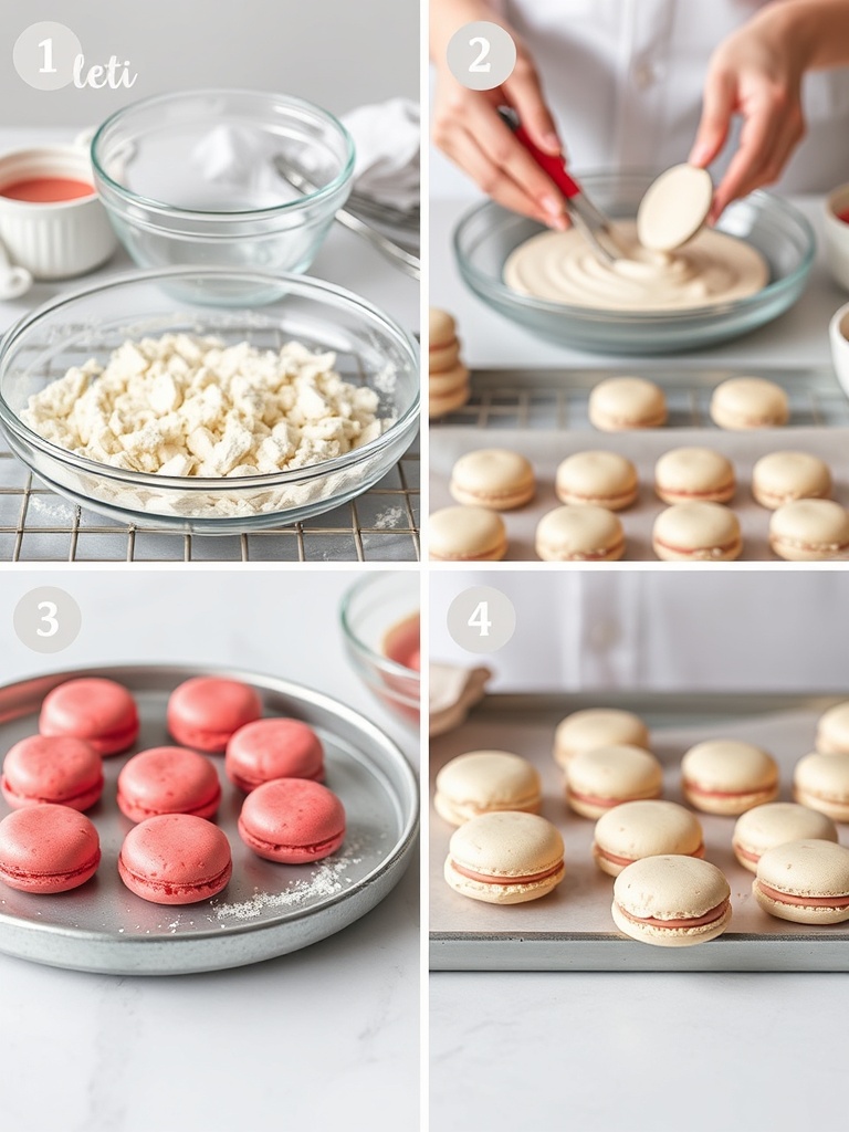 macarons maison recette preparation