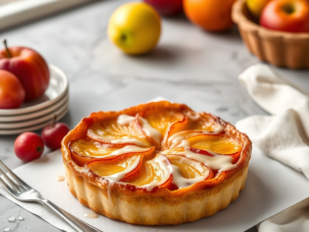 Préparez une tarte tatin → Tarte Tatin Caramélisée comme en Boulangerie