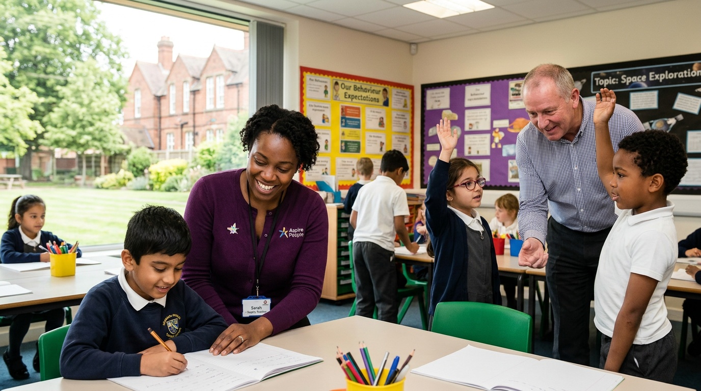 Maximising Your Supply Teaching Experience with Aspire People