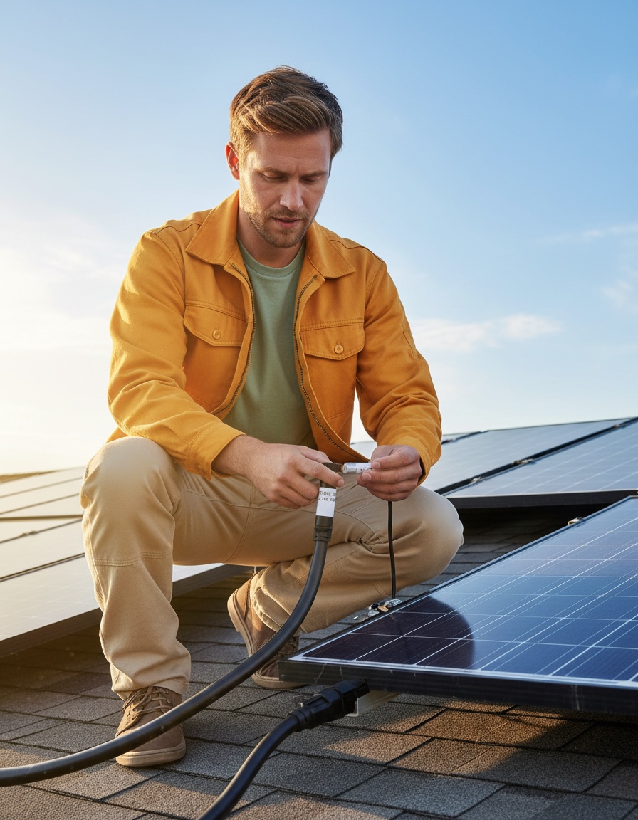 Nuevo conector MC4 portafusible reemplazable para sistemas fotovoltaicos