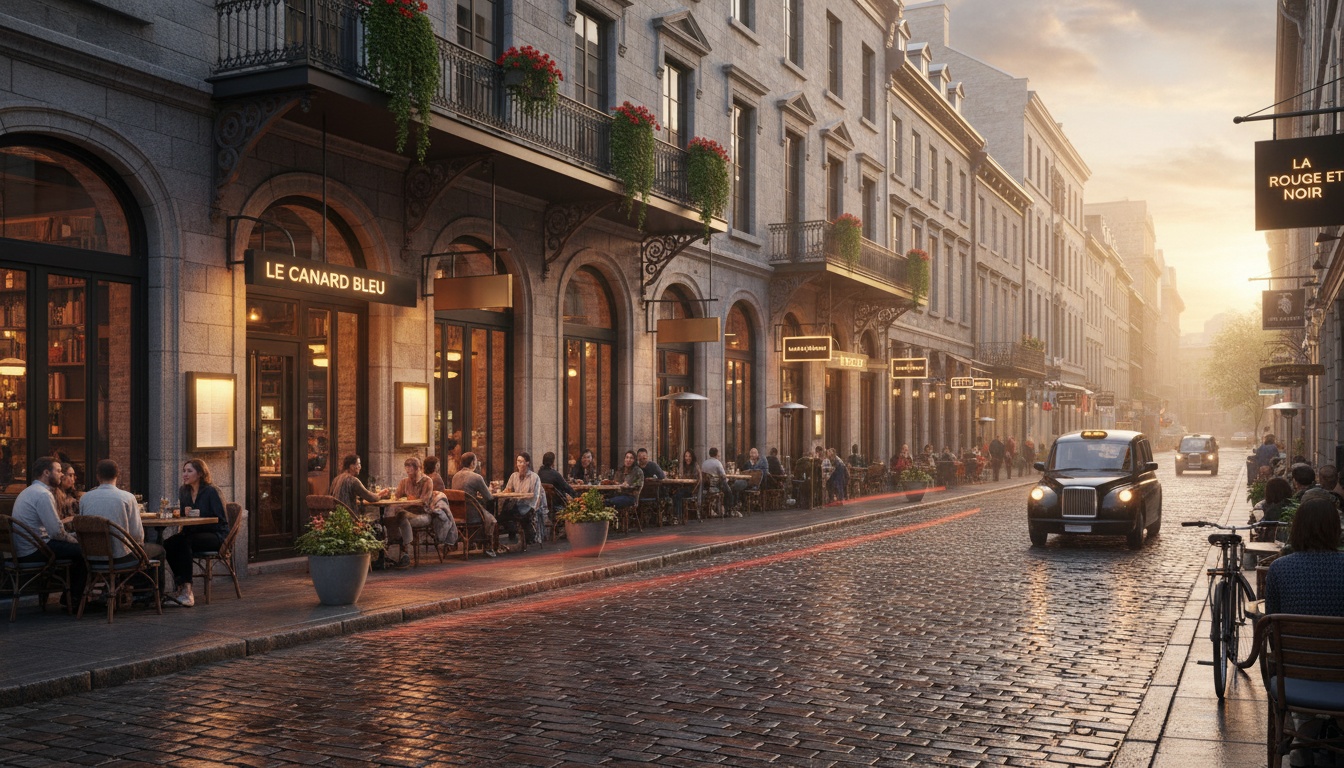 Intérieur de restaurant tendance Montréal 2025