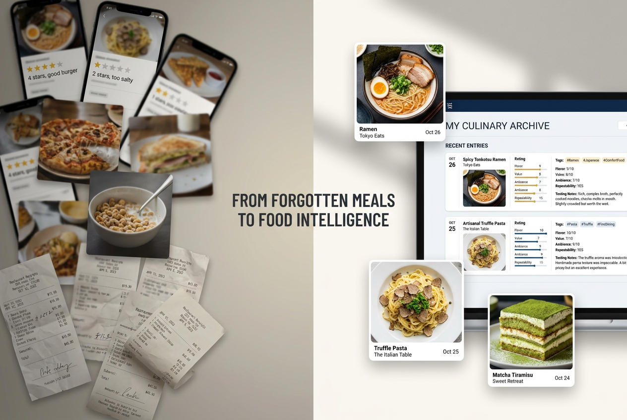 Beyond the Star Rating: How to Review and Track Meals Like a Serious Foodie