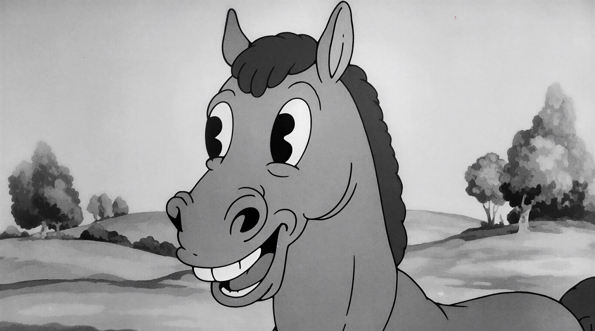 Krea 2 Medium — Steamboat Willie horse