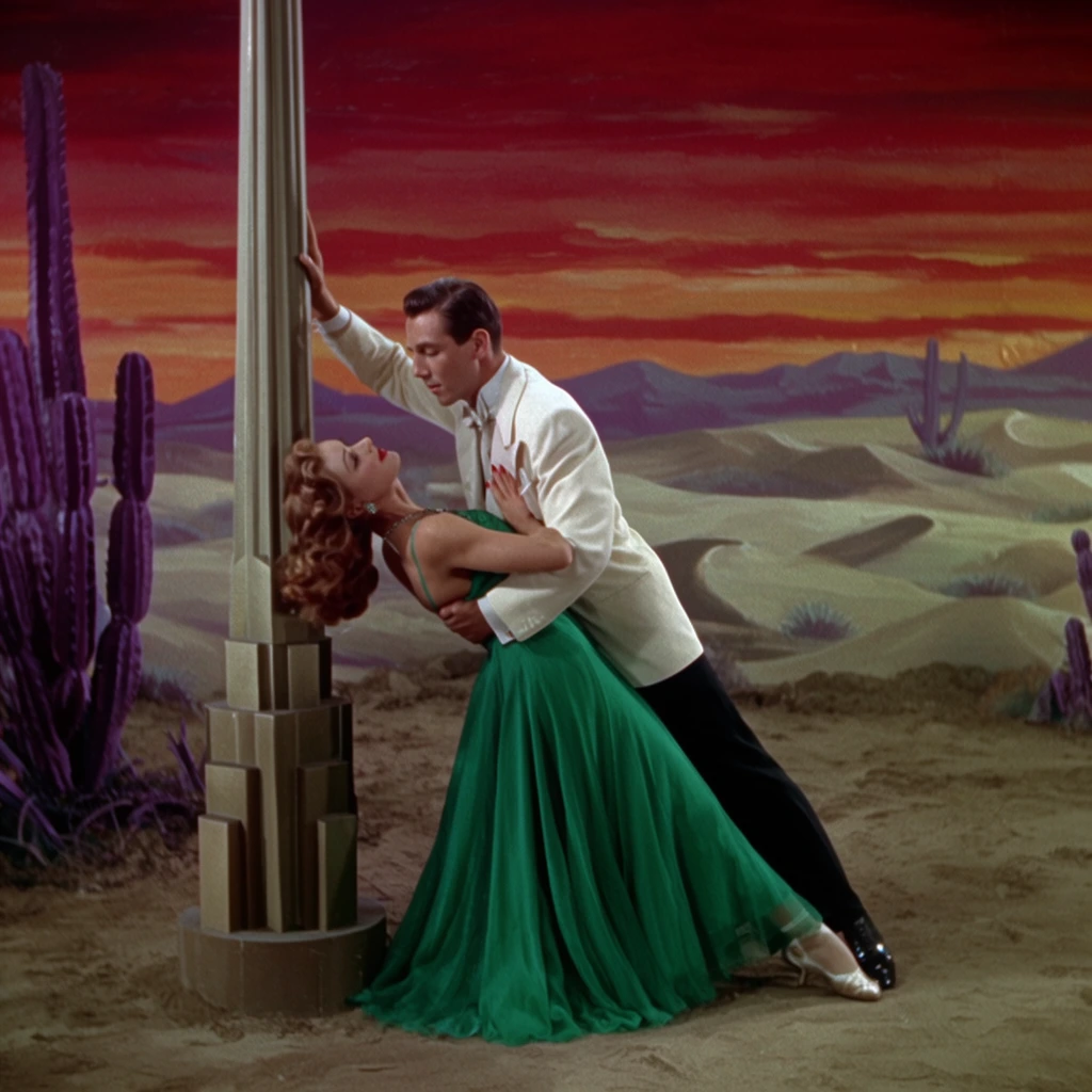 Krea 2 Medium — vintage Technicolor dancers