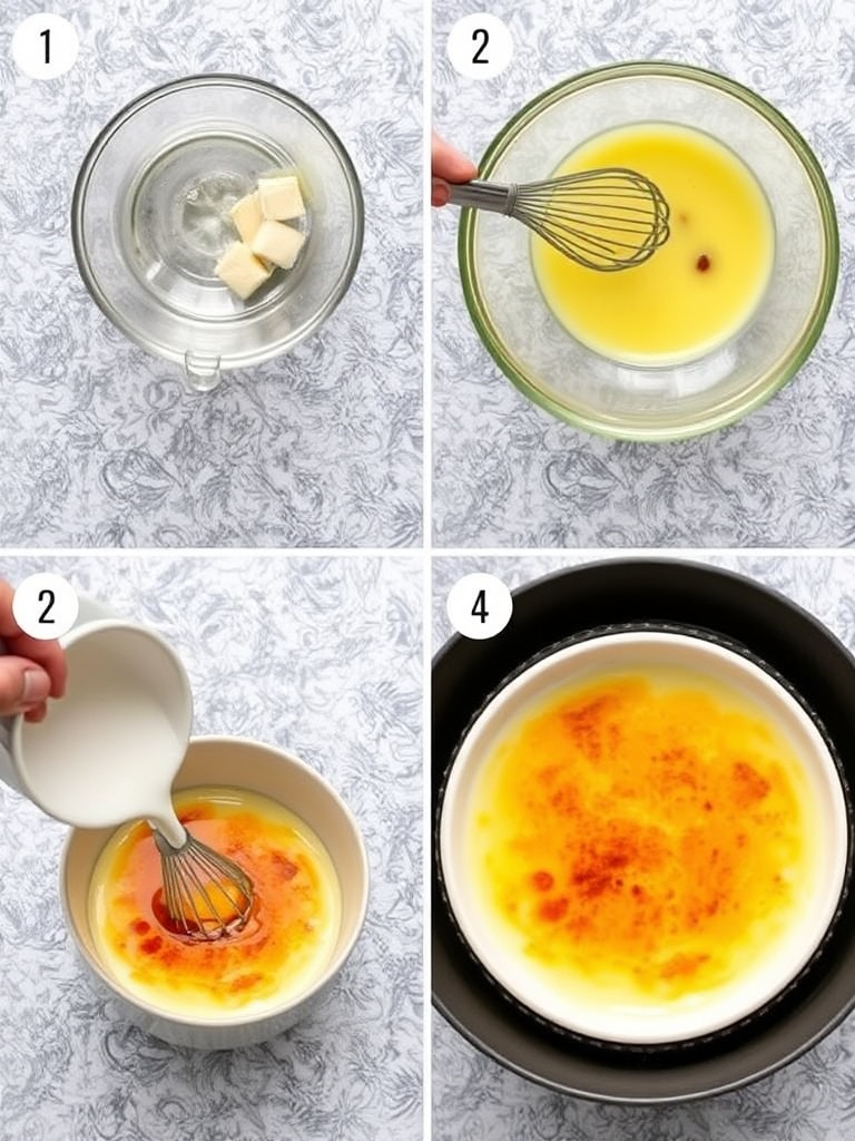 crème brûlée preparation