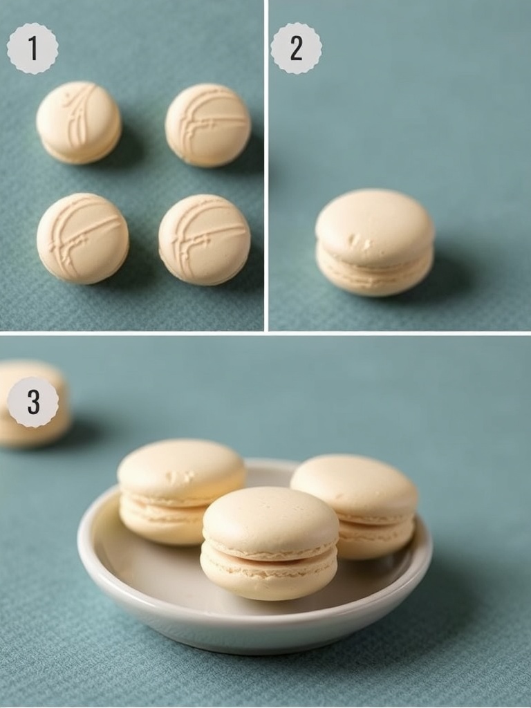 macarons preparation