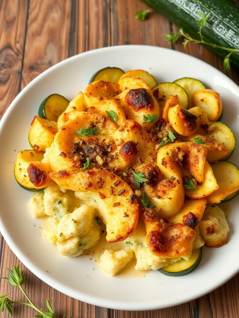 gratin de courgettes