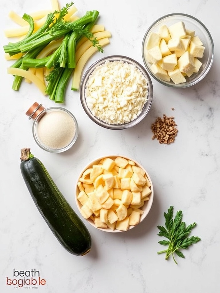 gratin de courgettes ingredients