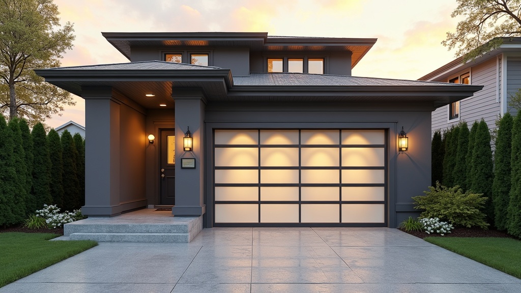 aluminum garage door panel repair
