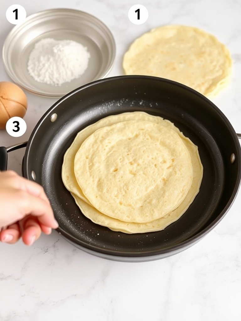 crêpes recette preparation