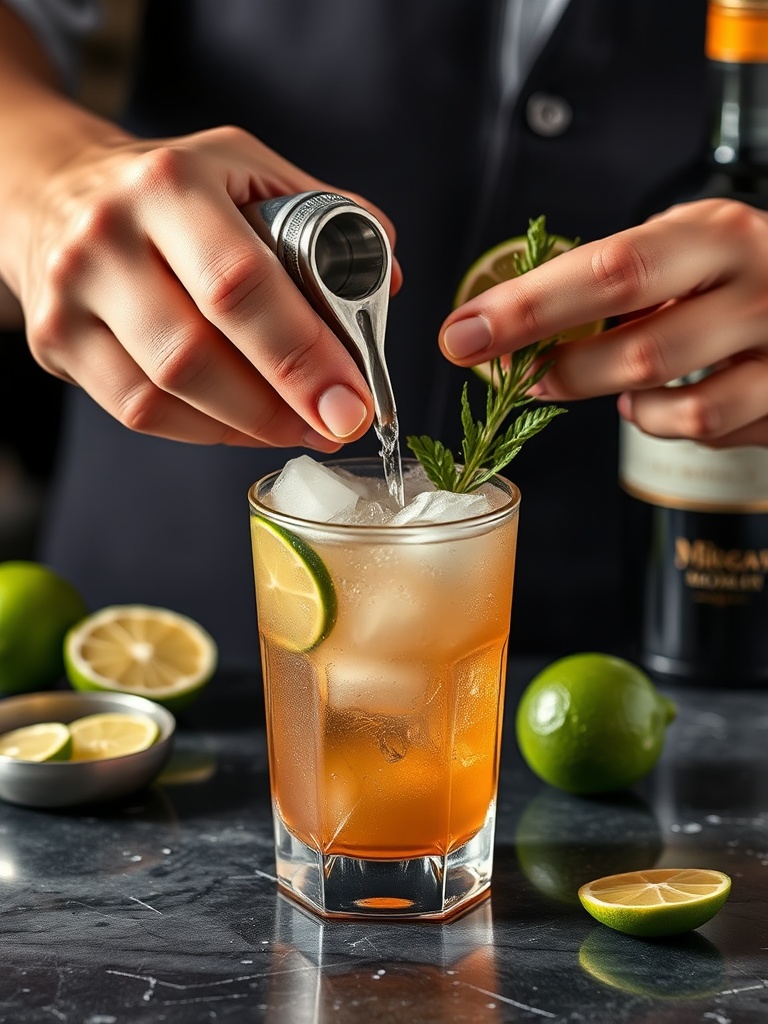 cocktail moscow mule preparation