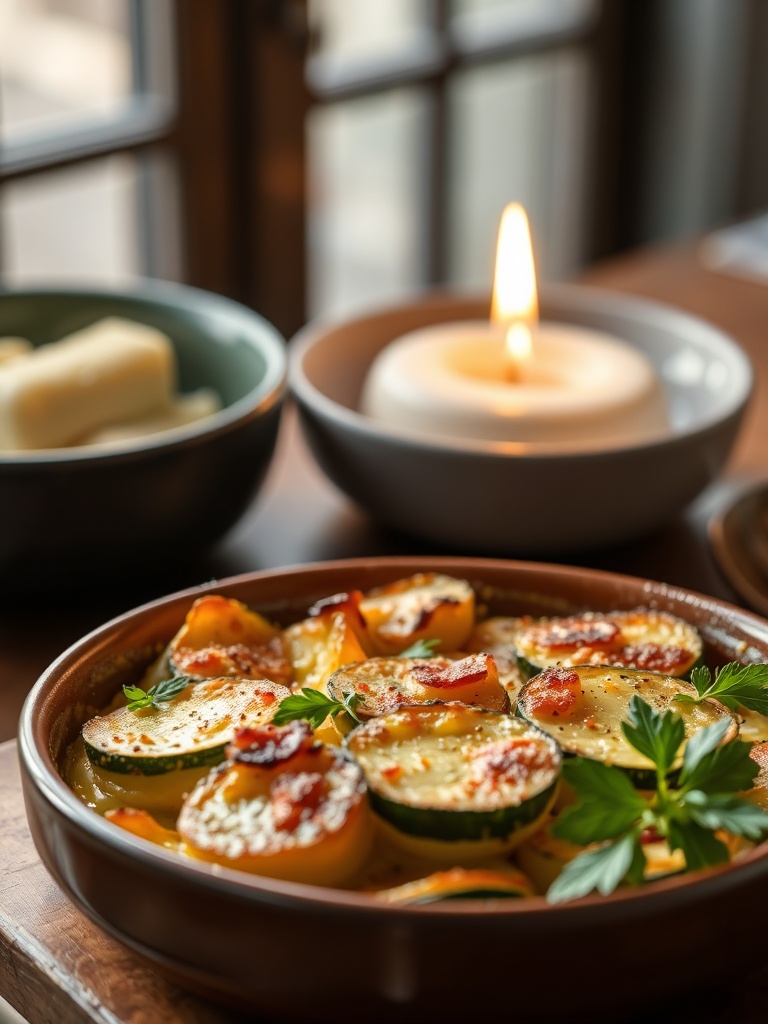 gratin de courgette