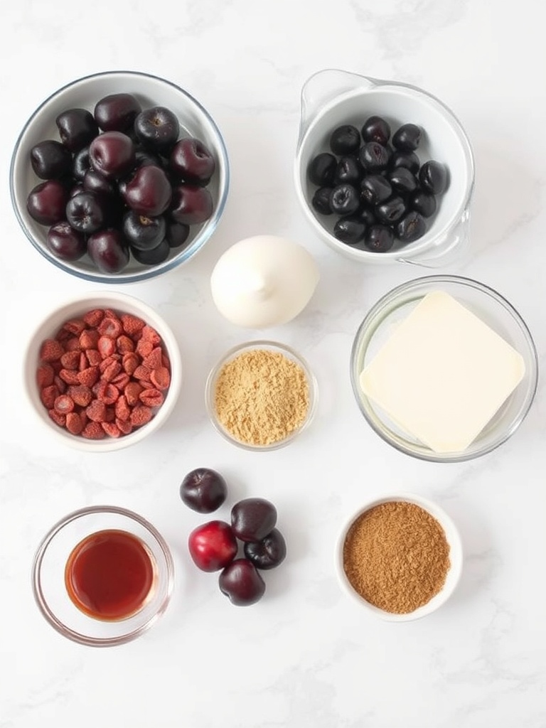 clafouti aux cerises ingredients