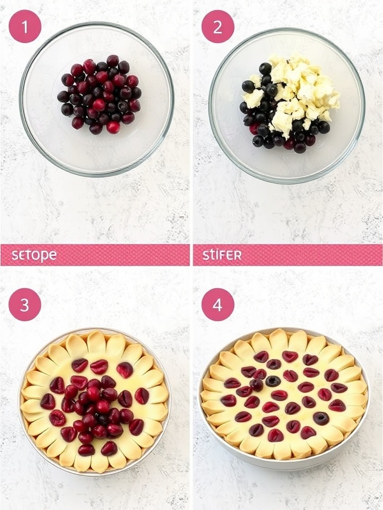 clafouti aux cerises preparation
