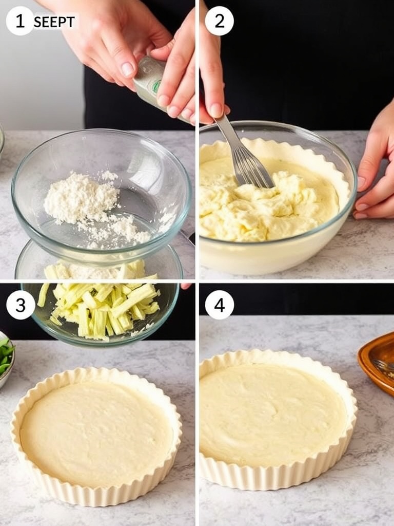 quiche lorraine preparation