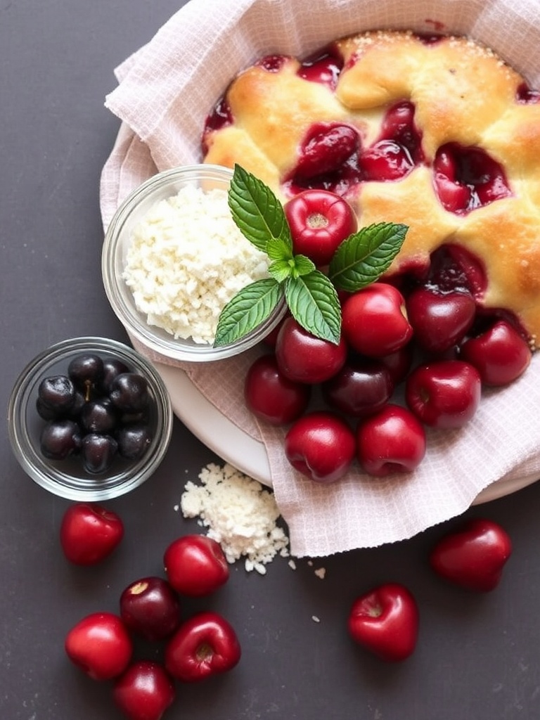 clafouti aux cerises ingredients