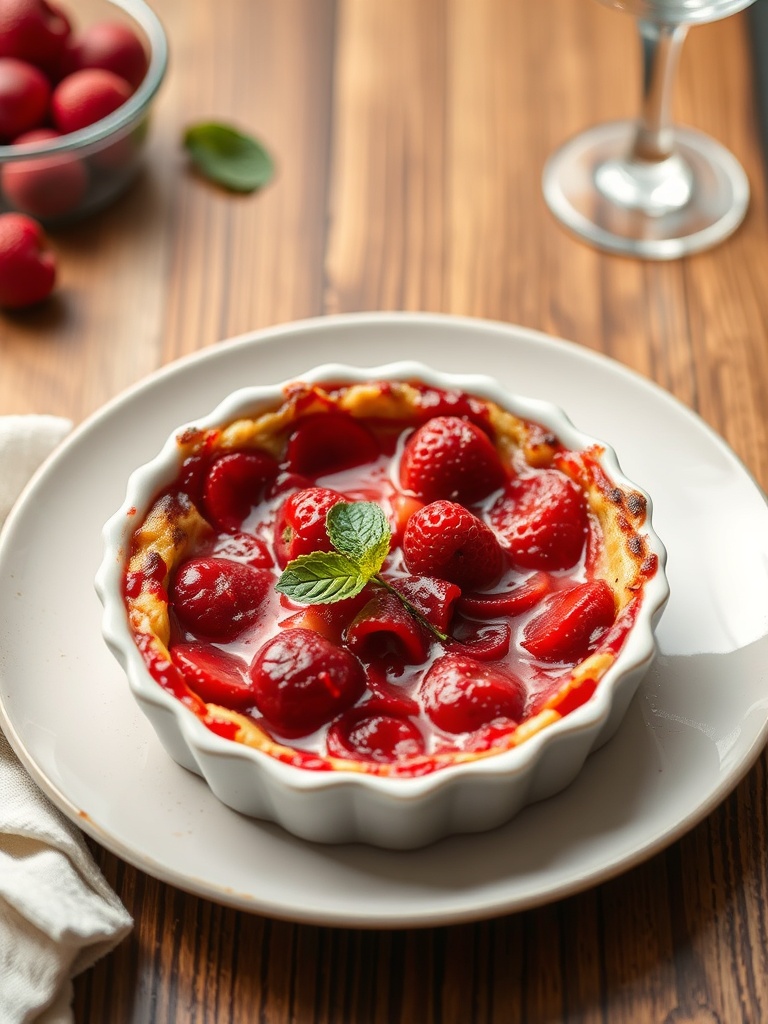 clafoutis au cerise