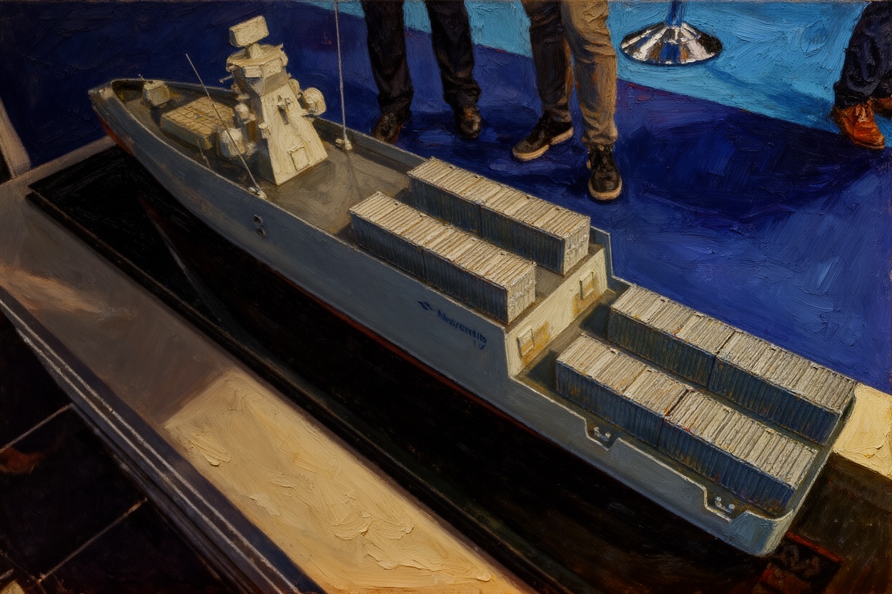 Navantia UK Unveils 75-Metre Autonomous Surface Vessel