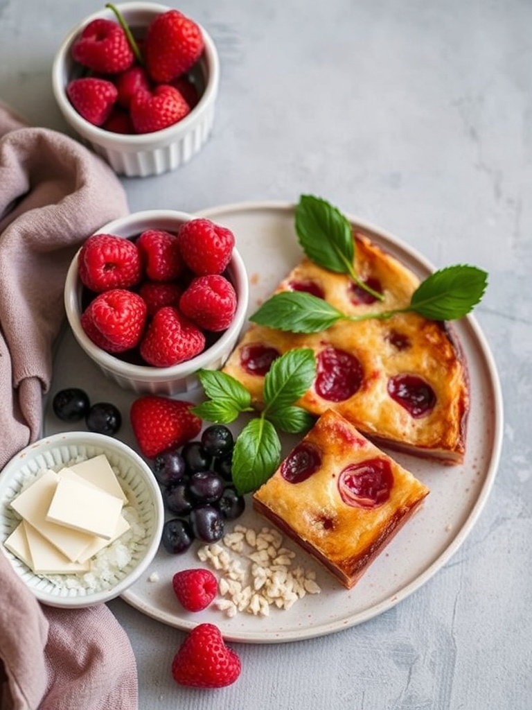 clafoutis à la cerise ingredients