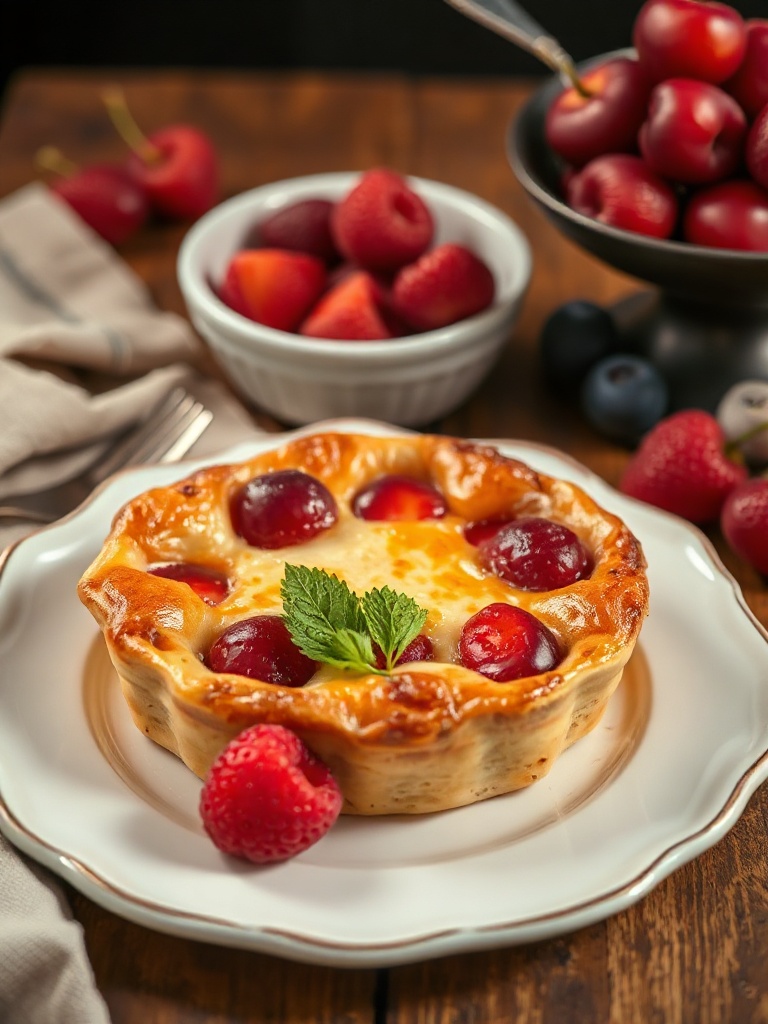 clafoutis au cerise