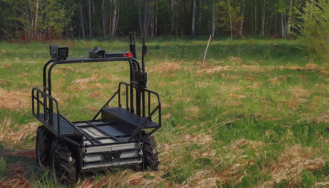 NATO Conducts Drone Testing in Latvia with Ground Robots