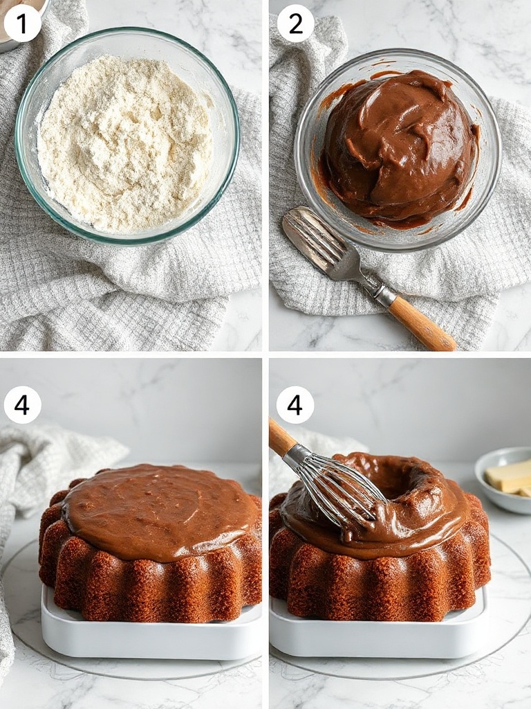 carotte cake preparation